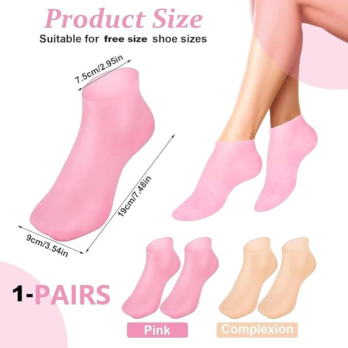 FRAKIN%201-Pair%20Silicone%20Moisturizing%20Socks,%20Soft%20Silicone%20Socks%20For%20Cracked%20Feet%20Women%20And%20Men%20Foot%20Moisturiser%20Socks%20Foot%20Spa%20Pedicure%20Silicone%20Gel%20Socks%20For%20Cracked%20Feet%20Dry%20Skins%20Calluses%20-%20Image%206