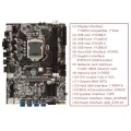 B75 ETH Mining Motherboard LGA1155 8 USB 3.0 to PCIE GPU Slot DDR3 Dual Channel PC Desktop Motherboard for Mining. 