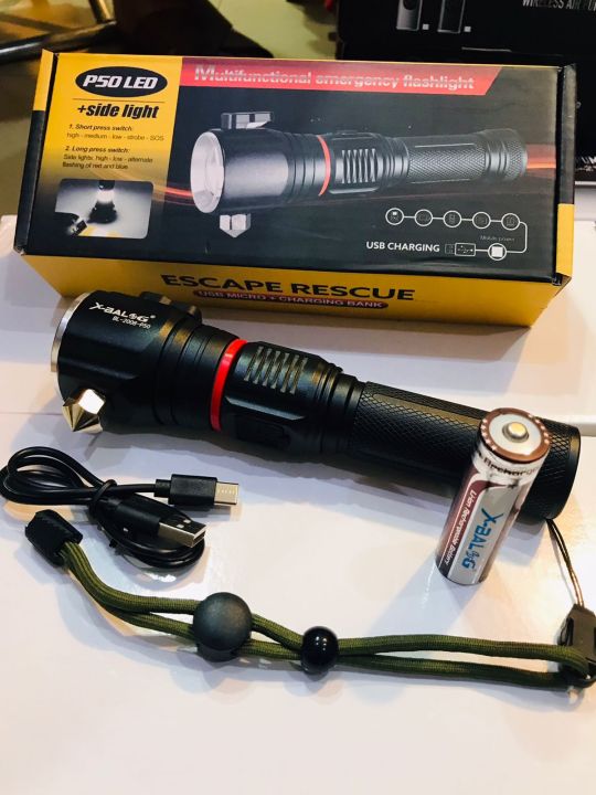 Super%20Bright%20P50%20LED%20Tactical%20Flashlight%20Aluminium%20Alloy%20Escape%20Torchlight%20Multifunction%20Outdoor%20Tools%20-%20Image%207
