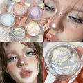 Pearl Glitter Mashed Potatoes Eye Shadow Gel Cream Highlighter Face Body Diamond Brighten Shimmer Natural Contour Makeup. 