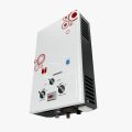 Hanco 7 Liters Instant Gas Geyser - Dual Ignition Tankless Water Heater | 100% 1KG Pure Copper Heat Exchanger | Digital Temperature Display | Works on LPG & NG | 1 Year Brand Warranty. 