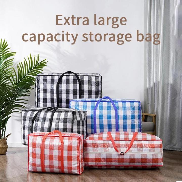 Sarcasmsm Large Foldable Storage Bag Waterproof Clothes Storag Luggage Bag Plus Size Quilt Blanket Duvt Organzier Wardrobe Organiser