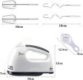 Multifunctional Mini Hand Mixer 7-Speed Electric Handheld Food & Dough Egg Beater Whisk Blender Portable Kitchen Helper for Baking & Cooking. 