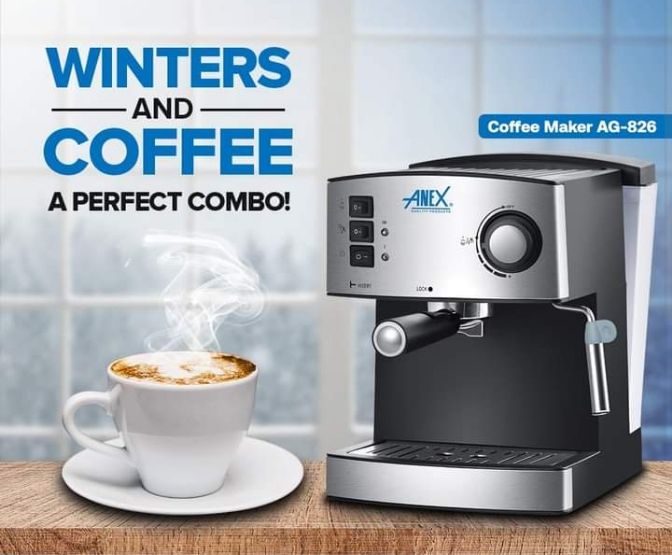 Anex 850 Watts Deluxe Coffee Maker AG 826