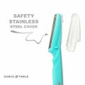 Tinkle Razors With Safety Cover For Facial Hair And Eyebrow For Ladies/Girls/Women, Touch-up Lip Razer, Sharp Mini Makeup Shaper, Twinkle Beautiful Eyebrows Trimmer, Hair Removal Makeup Accessories, Body & Face Facial Razors, Tweezers & Razors. 