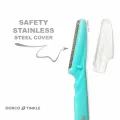Tinkle Razors With Safety Cover For Facial Hair And Eyebrow For Ladies/Girls/Women, Touch-up Lip Razer, Sharp Mini Makeup Shaper, Twinkle Beautiful Eyebrows Trimmer, Hair Removal Makeup Accessories, Body & Face Facial Razors, Tweezers & Razors. 