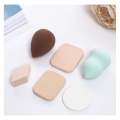 Random Colors Six In 1 Foundation Sponge Blender Blending Facial Makeup Sponge Cosmetic Powder Puff Makeup Foundation Powder Beauty Blending Sponge. 