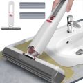 MINI PORTABLE MOP FOR KITCHEN, CAR, BOOKS, SQUEEZING SPONGE, OFFICE CLEANER, GLASS BOOKS, HOUSEHOLD TOOLS Sponge Mop, Portable Short Mop Wiper Screen Hands Wash. 