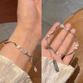 Creative opal beaded bracelet For Women Irregular Chain Splicing Bracelets Yao Store. 