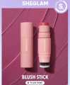 SHEGLAM Snatch N Cream Blush Stick Longlasting High Pigment Blush for Cheeks. 