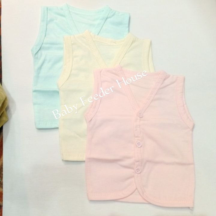 Baby%20Vest%20Inner%20Sleeveless%20Front%20Button%20Open%20Bunyan%20(Pack%20of%203)%20All%20Size%20Available%20Multi%20+%20White%20-%20Image%203
