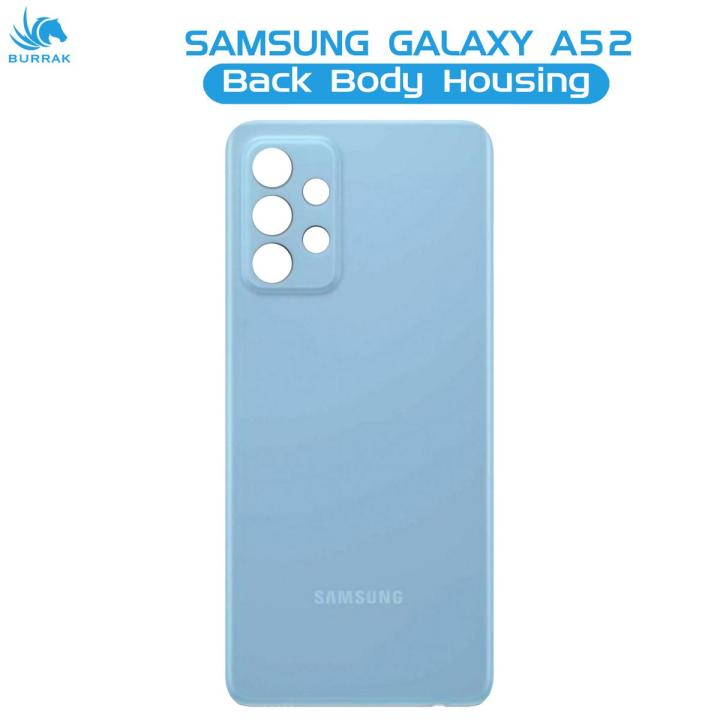 Samsung Galaxy A52 Rear Back Body Casing Housing Replacement Battery Back Door For Samsung A52 - Blue