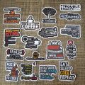 10 Pcs Programming Logo Text Stickers Pack for Laptop and Phone  DIY Stickers - JangoMango Store. 