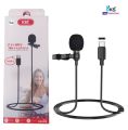 High-Quality JH-042 Type-C Lavalier Microphone - Superior Sound for Audio and Video Recording Hi-Fi Voice Clarity - Black. 