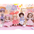 New 16cm Doll Toys, Children's Toys for Princess Girls, Cute and Fashionable Mini Small Dolls, Children's Birthday Gifts. 