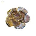 Rose Flower Brooch Pins Beautiful Exquisite Floral pins Brooch for Sweater Hat. 
