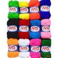M.G Enterprises 12 pc Combo Wool Ball. Hand Knitting Art Craft Soft Fingering Crochet Hook Yarn, Needle Knitting Thread Dyed. 