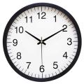 Home Decoration Simple Round Design 10 inch Cheap Plastic Wall Clock. 