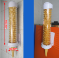 Ice cream machine cone holder ice cream cone dispenser. 