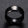 Black Superman ring For Men.. 