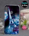 Xiaomi Redmi 6 Pro Back Cover - Eiffal Tower Cover. 