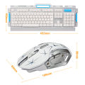 Gaming Keyboard and Mouse HK-1868 –  Wireless Keyboard and Mouse for Mobile and PC Games. 