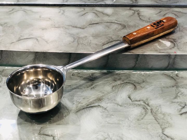 Spoon%20-%20Milk%20or%20Tea%20Spoon%20-%20High%20Quality%20Small%2012"%20Stainless%20Steel%20Wooden%20Handle%20Milk%20Pouring%20Tea%20Laddle%20Cooking%20Deep%20Spoon%20%DA%86%D8%A7%D8%A6%DB%92%20%D9%88%D8%A7%D9%84%D8%A7%20%D9%BE%D9%88%D8%A7%20-%20Image%203