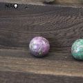 20mm African Pyrite Iron Ball Colourful Imperial Jasper Sphere Decor Pocket Stone Healing Crystal Round Beads Mineral Specimen. 