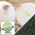 30 SEEDS Onion White Sweet Spanish (100% Heirloom/Non-Hybrid/Non-GMO)Perfect for beginners The White Sweet Spanish variety will produces a globed shaped white onion. 