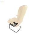Stretchy Office Armchair Cover Slipcover for Computer Chair Desk Chair beige. 