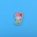 Acrylic Noctilucence Princess DIY Hand made Childern Hair Pin Necklace Material Store Cases Ornament Accessories. 