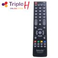 Ecostar Remote Control Original Eastern Star For Ecostar LCD/LED TVs Model PEC ECSTR 5 Black Color Soft Press Buttons | Triple H. 