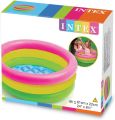 Intex 57107 Sunset Glow Baby Pool For Kids (Size 24”/8.5”) Swimming Pool. 