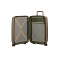 JUMP CROSSLINE Polypropylene (PP) 20-Inch Hardside Expandable Suitcase Luggage Trolley Small (Cabin), TSA Lock, 4 Wheels. 