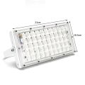 Portable DC 12 Volt LED Flood Light 50 Watt Multi Purpose Outdoors Indoors 7.8"x4.1"x2.2" 50W Lamp/Flood Light. 