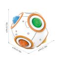 Fingertip Gyro Decompress Rainbow Puzzle Ball Games Toys Relax Stress Squeeze Ball Brain Teasers Games Squeeze Toys For Kids. 