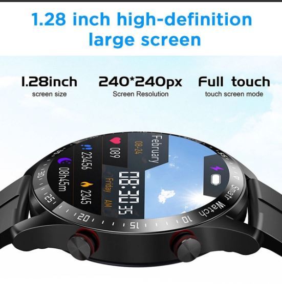 HW20%20Smart%20Watch%20ECG+PPG%20For%20Men/Women%20Waterproof%20Bluetooth%20iPhone%20Samsung%20-%20Image%204