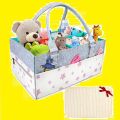 Mummy bag pack motheMummy bag pack mother / Baby Diaper Caddy Organizer Bag-Portable Stor / Baby Diaper Caddy Organizer Bag-Portable Storage Basket, Essential Bag for Nursery, Changing Table and Car - Waterproof Liner Is Great for Storing Diapers, Bottles. 