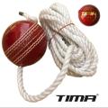 Practice Hanging Ball for Bat Knocking and Practice with Reaction String  - Training hanging Ball for Tape tennis and hard ball practice and bat stroke Best Cricket Hanging Hard Ball for Bat Stroke. 