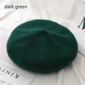 Women Winter Wool Beret Hats French Hat Girls Solid Color Fashion Autumn Beret Hat For Women Flat Cap Hat Felt Berets. 