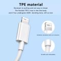 2 in 1 Audio Adapter for iPhone Charging Plus Earphones - Lighting 3.5mm to Headphone Splitter. 