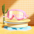 Factory Direct Sales Children's Swimming Goggles Large Frame Waterproof Anti-Fog Professional Swimming Glasses Student Baby Cute Wholesale Eye Protection. 