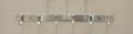 Imported Aluminium 6- Hooks Wall Mounted Cloth Hanger. 