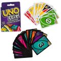 Original UNO Flip Card Game for Family And Kids With 112 Cards Imported Double-Sided Cards Family Fun Games. 