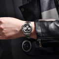 PAGANI Design New Casual Quartz Watch VK63 Movement Stainless Steel Water Resistant 100m Chronograph Men's. 