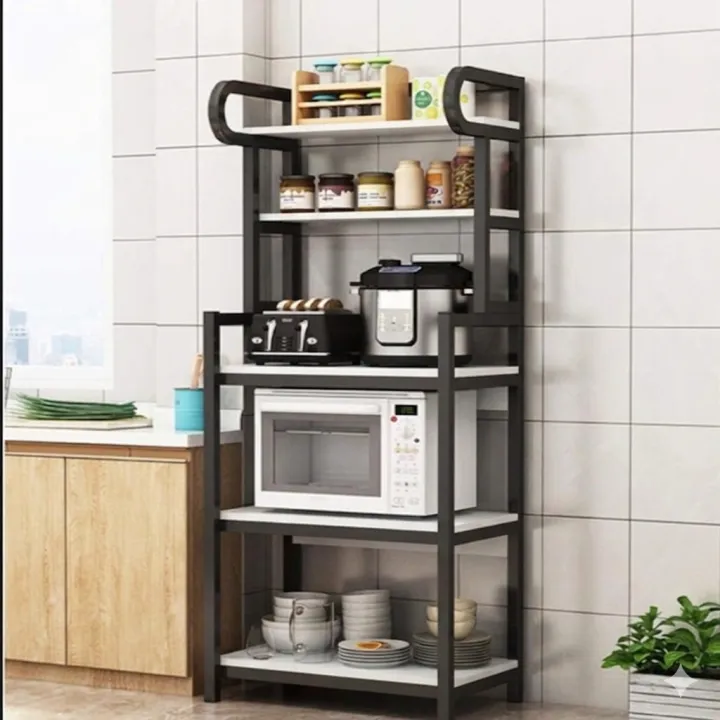 5%20Tier%20Kitchen%20Storage%20Rack%20with%20Wooden%20Shelves%20&%20Black%20Iron%20Frame%20%7C%20Heavy%20Duty%20Microwave%20Oven%20Stand%20%7C%20Multi%20Layer%20Kitchen%20Organizer%20for%20Oven,%20Stove%20&%20Accessories%20%7C%20Space%20Saving%20Rack%2024x16x60%20Inches%20-%20Image%205