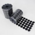 Magic Sticky Self Adhesive Velcro Hook Loop Round Pads 10 pairs Art and Craft Material. 