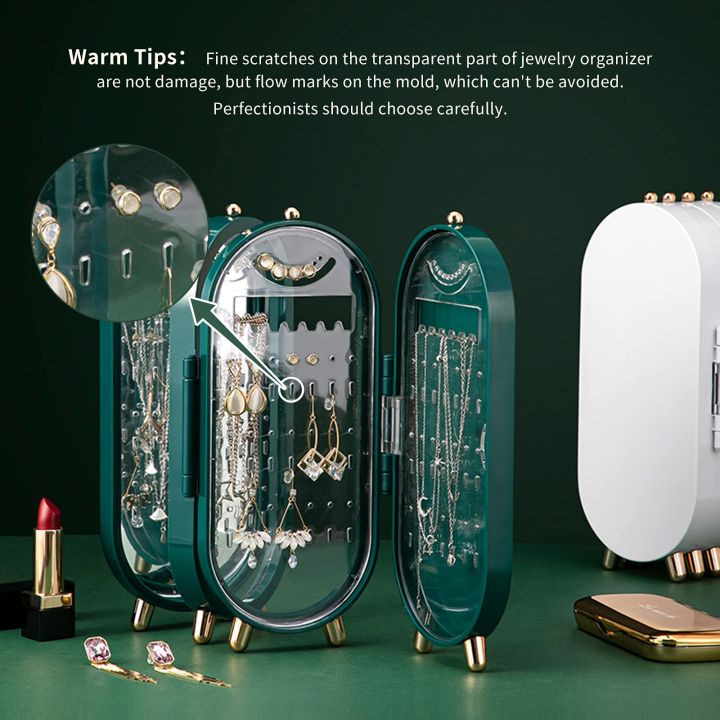 Premium%20Faux%20Leather%20All-Season%20Foldable%20Jewellery%20Organizer%20Box%20%E2%80%93%20Stylish%20Travel%20Case%20with%20Mirror,%20Earring%20Slots%20&%20Necklace%20Hooks%20-%20Image%206