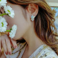 Enamel Butterfly Korean Jewellery New Colorful Earings Jewellery For Girls Stylish. 