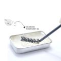 Eyebrow Styling Soap with Spoolie Brush Brow Gel Styler for Flawless Brows Long-Lasting Wax Hold & Natural Look. 